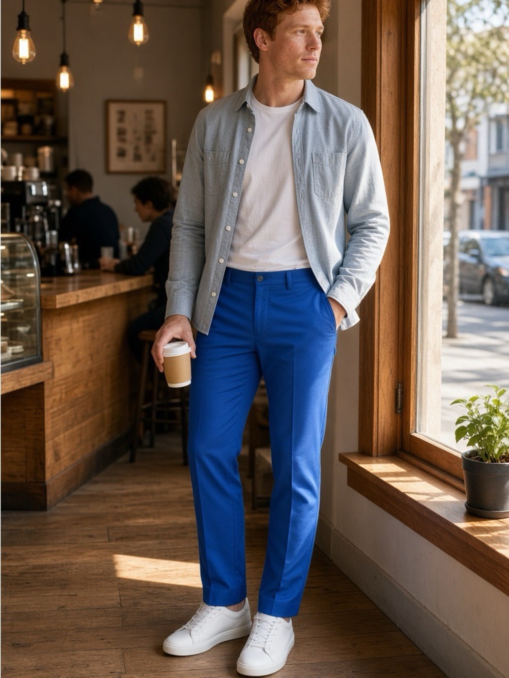 AG The Graduate Cobalt Blue Pants NWT 32x32